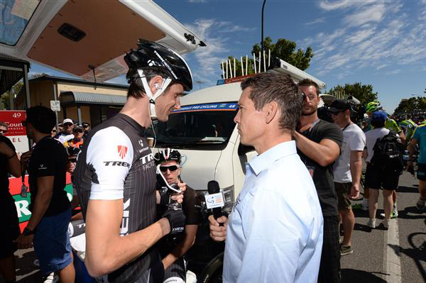 Robbie McEwen interviews Frank Schleck